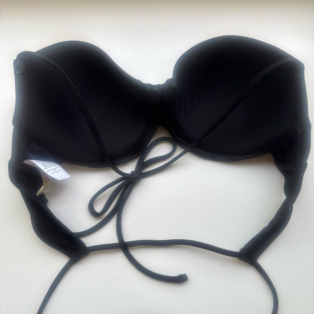 Shade & Shore Black Bikini top size 34B - Picture 5 of 7